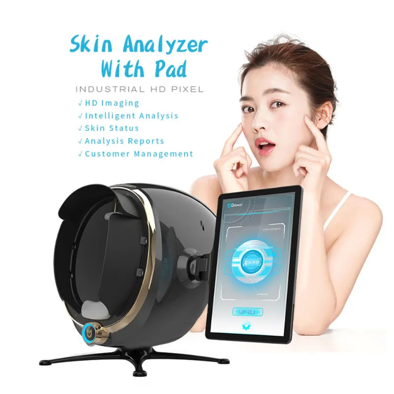 Beauty Equipment Trending 4D Skin Scanner Analyzer Face View Magic Mirror Diagnosis System Facial Analysis