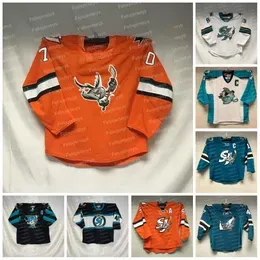 San Jose Barracuda Ahl Hockey Jersey Joachim Blichfeld Scott Reedy Evander Kane Ryan Merkley Jayden Halbgewachs Sasha Chmelevski Alexei