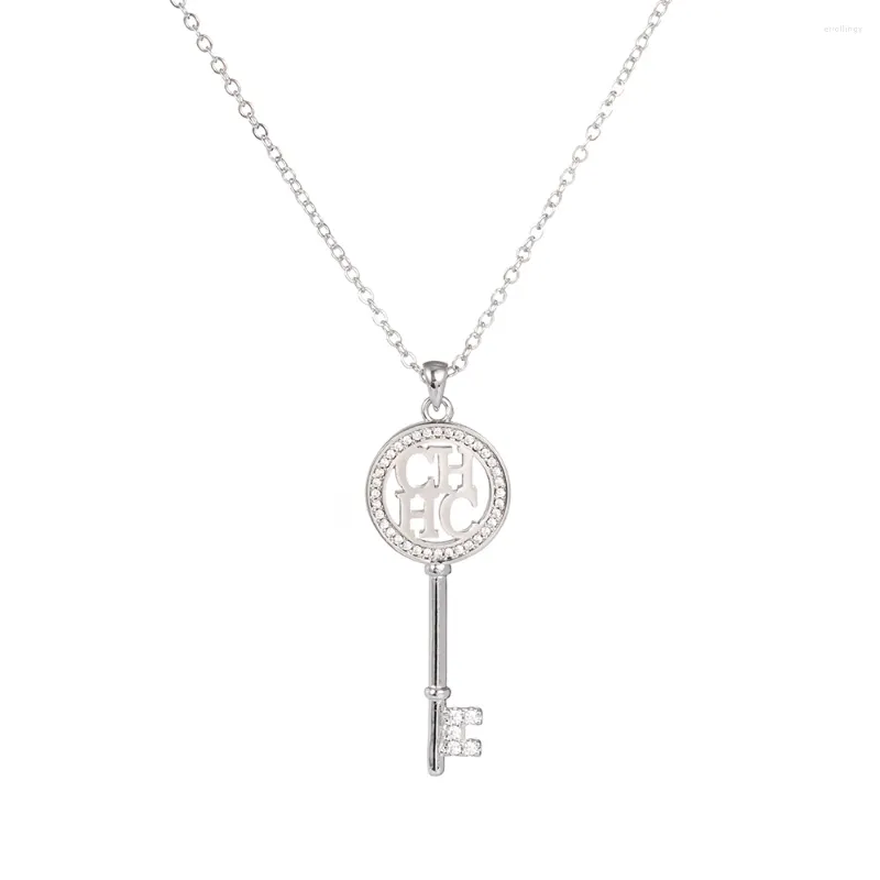 Pendant Necklaces CILMI HARVILL CHHC Summer Women's Necklace Key Design With Metal Material High End Gift Box Packaging