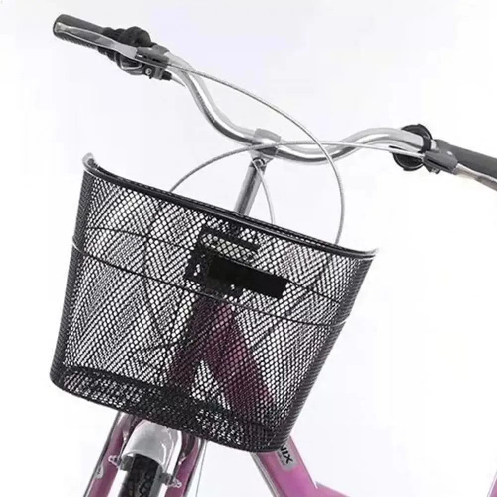 自転車バスケットサイクリングバスケット耐久性のある頑丈な安定性大容量自転車バスケット学生自転車アクセサリー231214