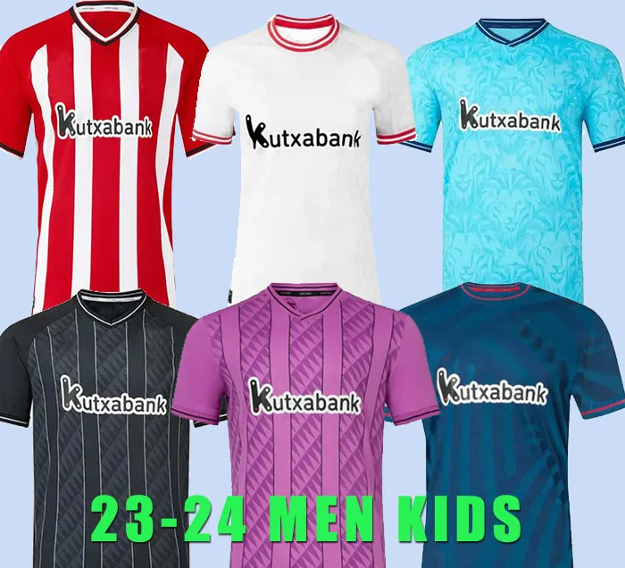 2023 2024 BILBAO Club Home Away 3. trening piłkarski koszulka Atletyka Aduriz Williams Muniain Paredes Berenguer Ander Herrera Simon O.