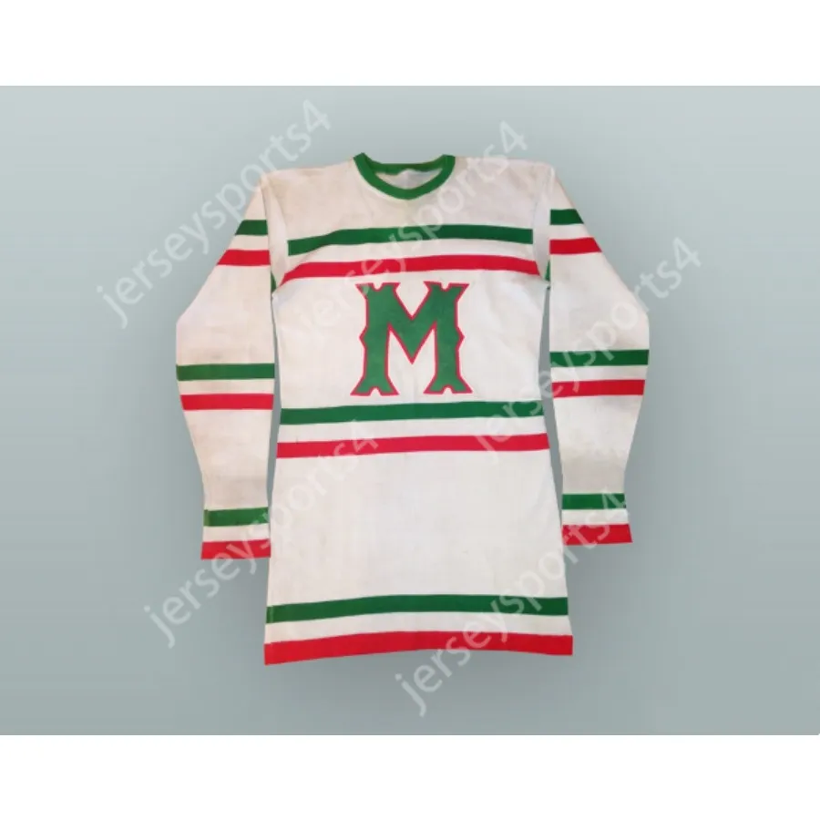 Custom MINNEAPOLIS MILLERS WHITE HOCKEY JERSEY NEW Top Stitched S-M-L-XL-XXL-3XL-4XL-5XL-6XL