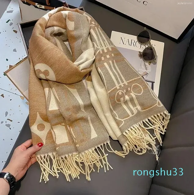 Scarvesprinted design cashmere quente xale cachecol para mulheres pashmina inverno envolve cobertor bufanda moda feminina poncho echarpe