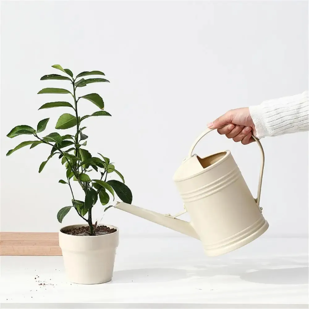 Sprayers 2L Watering Can Large Capacity Indoor Plants Flower Outdoor Garden Long Spout Tools 231215