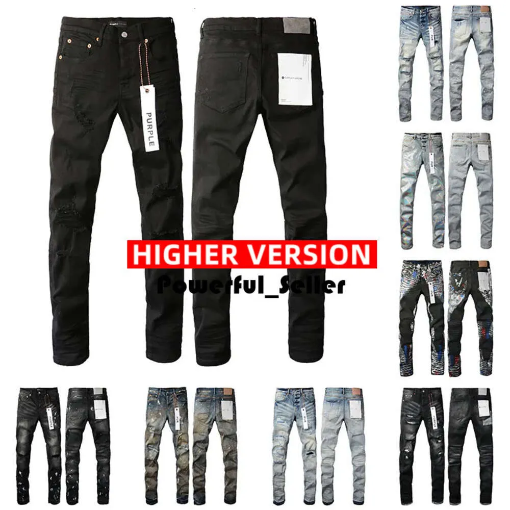 DHgate.com:2024 SS Mens Purple Jeans, Designer Fashion