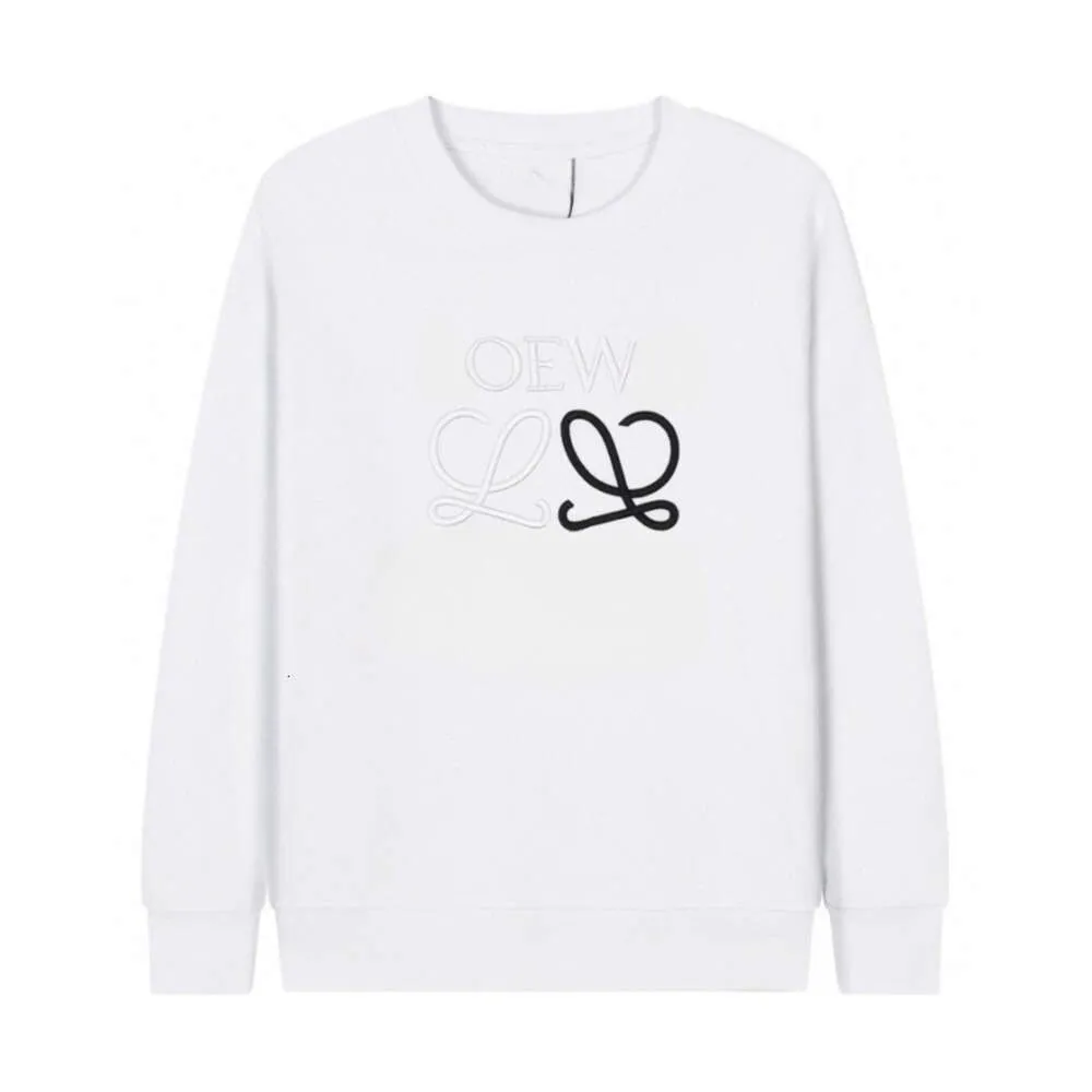 High quality men hoodie designer sweater mens womens fashion solid color letters embroidered sweatshirt casual simple round neck pullover long sleeve T-shirt