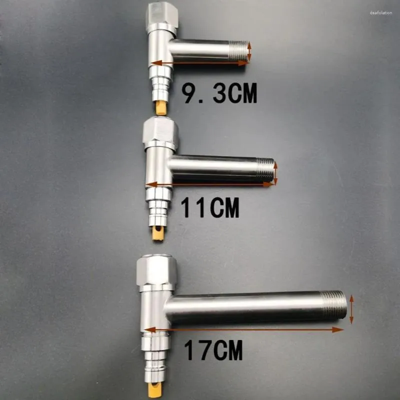 Wastafelkranen SUS304 Automatische waterstop Wasmachinekraan T-type kraan