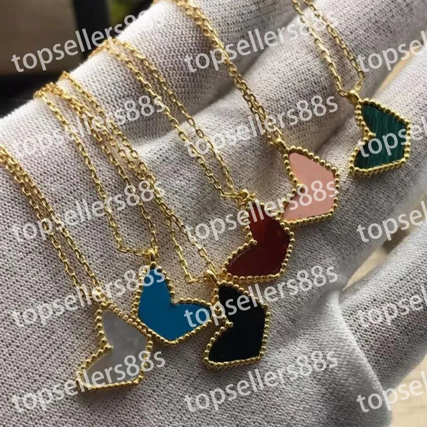 Mode papillon pendentif collier tempérament clavicule chaîne en argent sterling plaqué or ras du cou Designer hip hop bijoux médaillon N219g