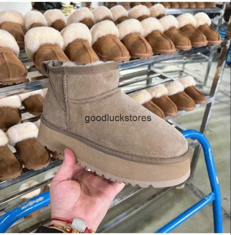 Designer Men Women Snow Boots Warm Platform Australian Boot Indoor Australia Tazz Slipper House Shoe Winter Lazy Fur Booties