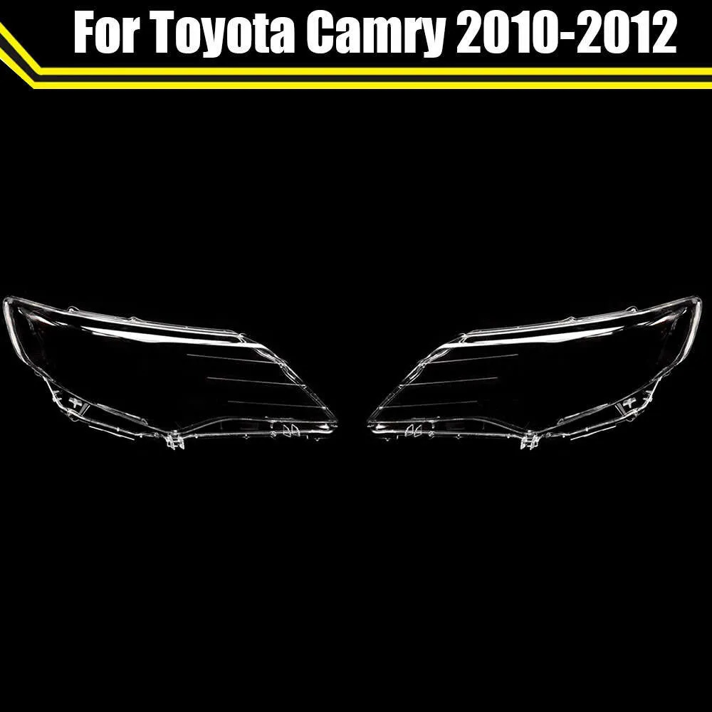 Auto Vervanging Koplamp Clear Lens Cover Transparante Lampenkap Case Glas Shell Caps voor Toyota Camry 2010 2011 2012