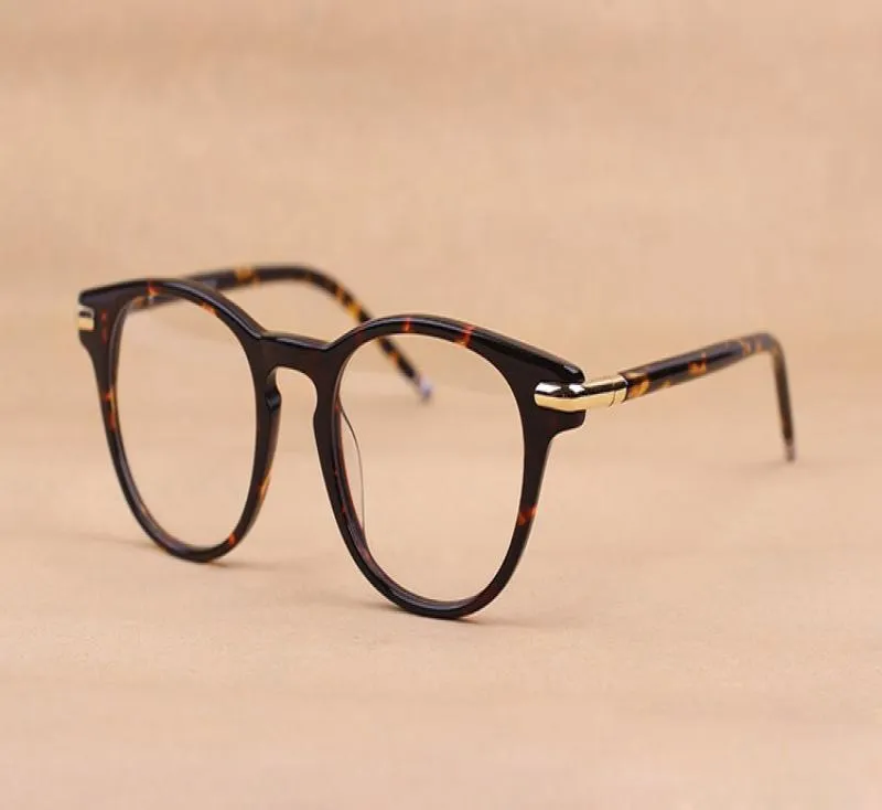 高品質のヴォーグヴィンテージフルユニセックスアセテートオプティカルトムフレーム眼鏡スペクタクルフレーム処方メガネoculos9650951