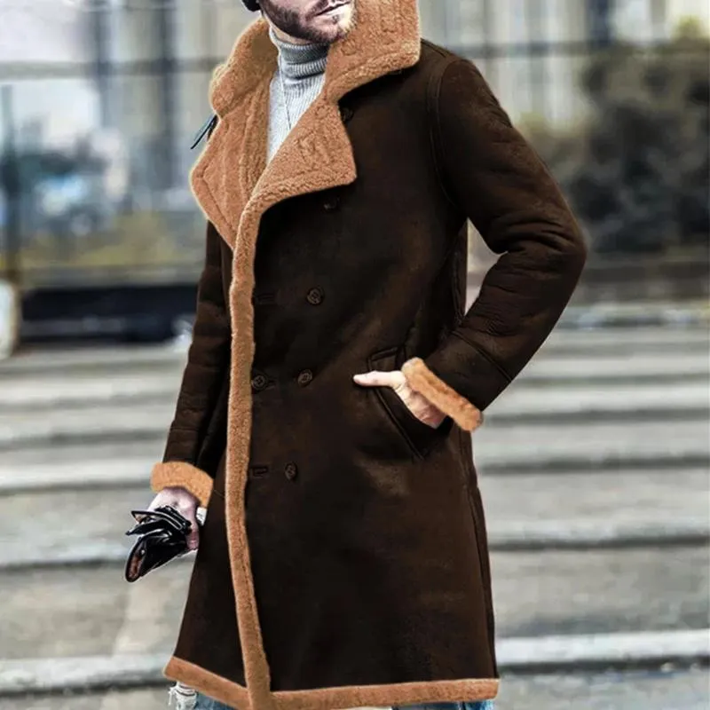 Faux fur hotsell lined trench coat