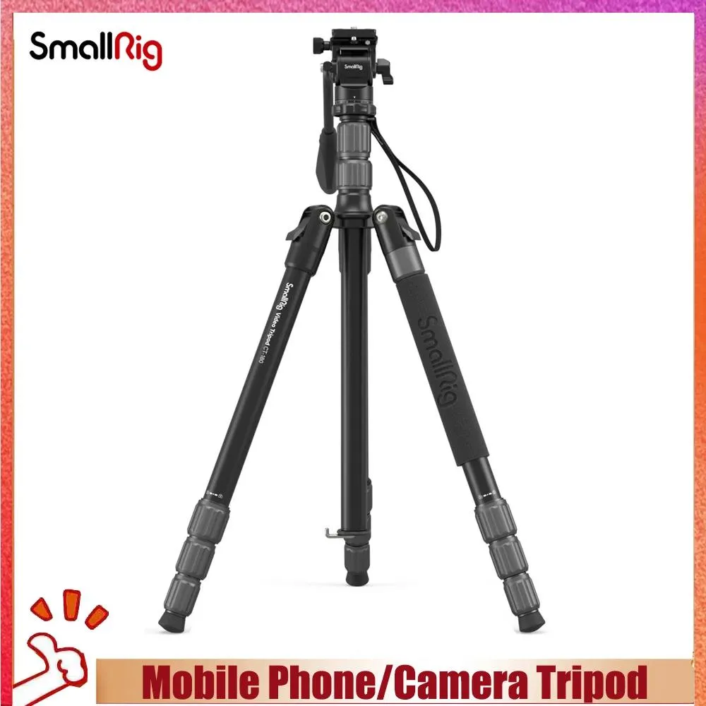 Accessoires SmallRig DSLR trépied vidéo flexible voyage support léger pour téléphone portable caméra Gopro Live Youtube 3760