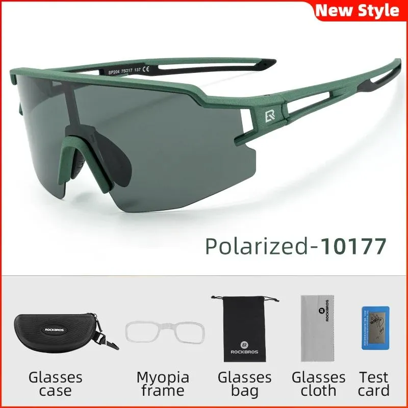 Eyewears ROCKBROS Sportbrille, polarisierte/photochrome Fahrradbrille, Radfahren, Sonnenbrille für Männer und Frauen, Skifahren, Wandern, Angeln, Sonnenbrille