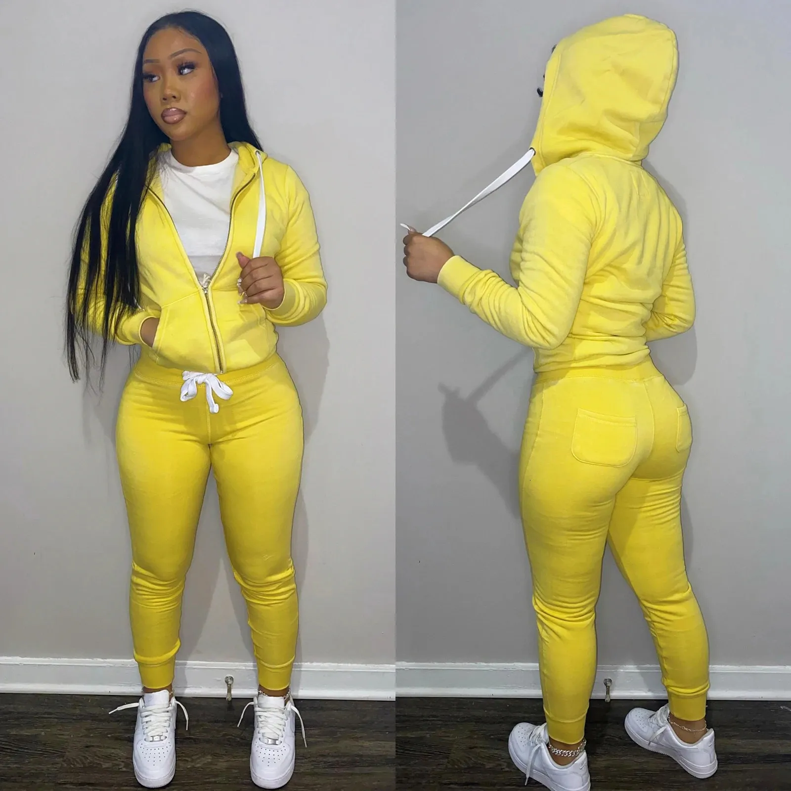 Yoga Outfits Simple Sportswear Set For Womens Track And Field