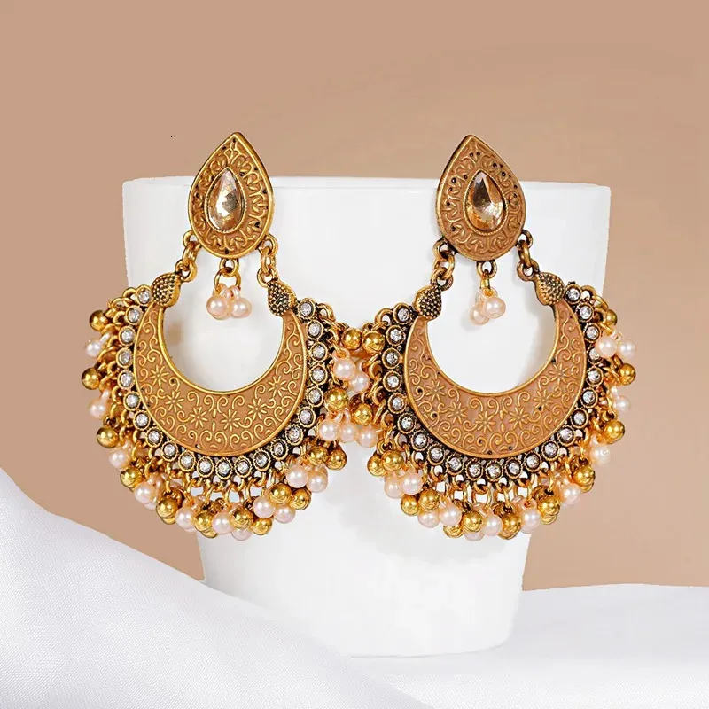 Tassel jhumka earrings discount