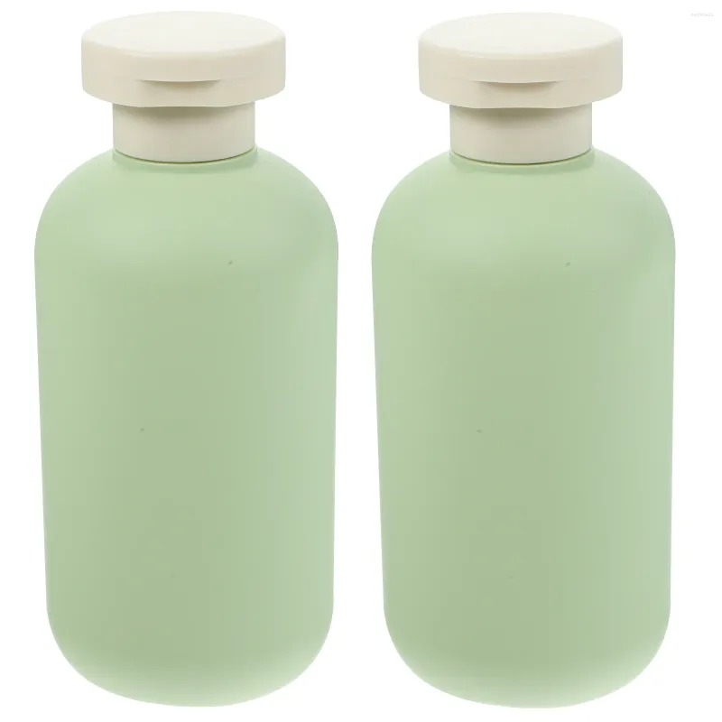 Liquid Soap Dispenser 2 Pcs Travel Toiletry Shower Gel Bottle Containers For Toiletries Lotion Size Bottles Make Up Shampoo Small Refillable