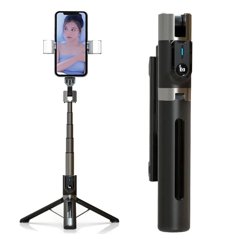 حاملو Selfie Stick Trans Monopod Monopod حامل حامل حامل لـ Xiaomi Mi Huawei iPhone 13 Pro Max 12 Mini 11 Samsung Smartphone