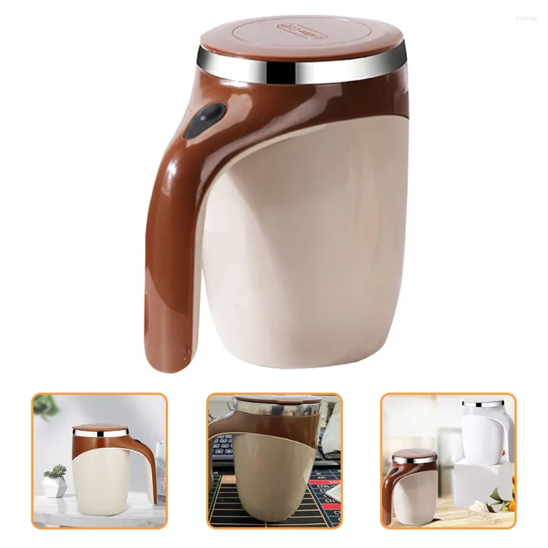 Wine Glasses Home Automatic Stirring Coffee Mug Rotating Cup Mixing For Milk
