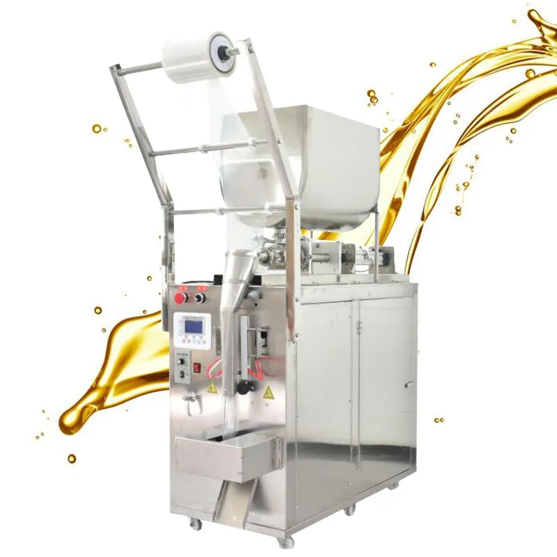 Confezionatrice automatica per pasta liquida con tramoggia di miscelazione orizzontale per salsa di shampoo, confezionatrice automatica per miele in vendita