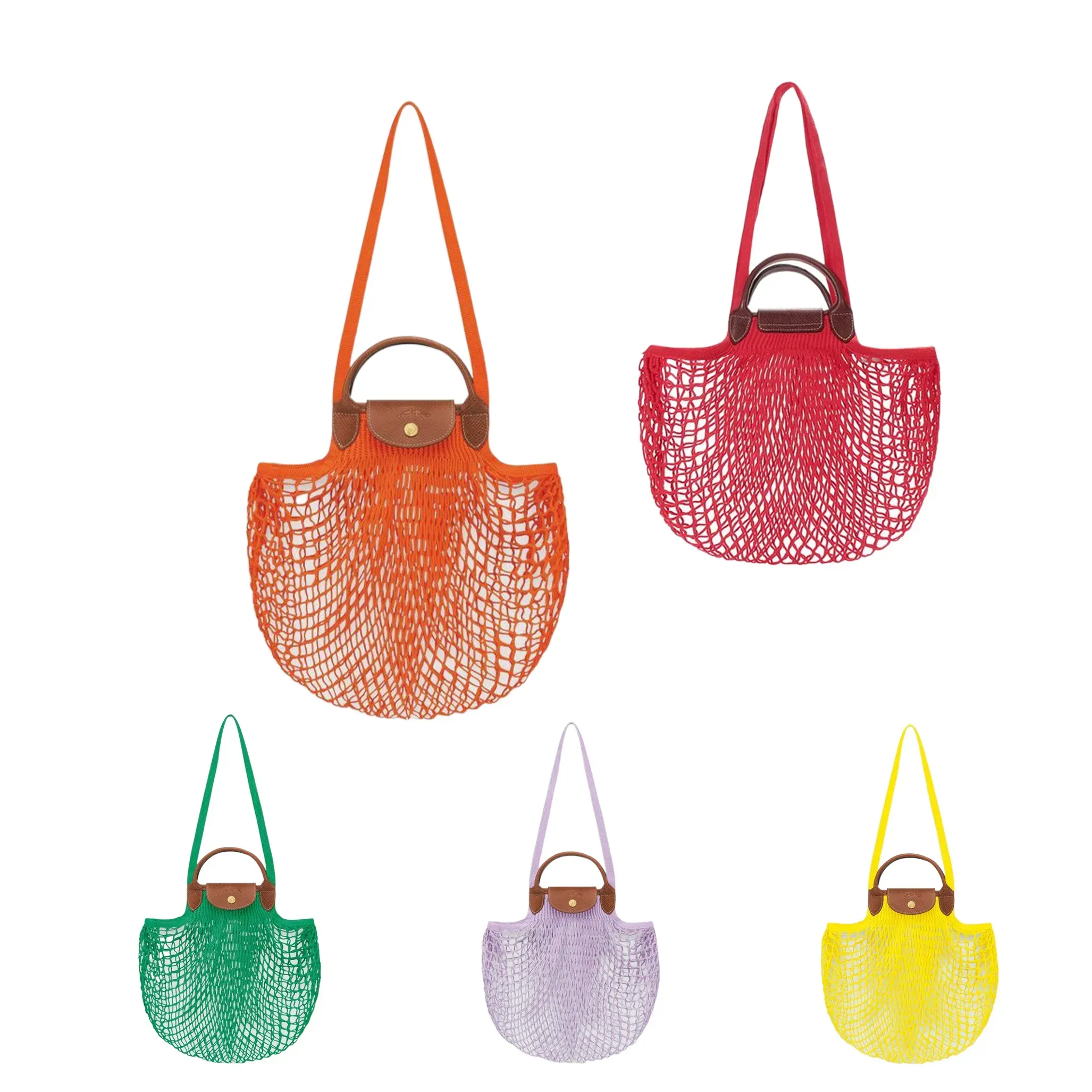 designer straw weekender bag weave vacation womens mens purse Luxury Underarm Bag handbag Basket cross body shoulder transparent net Bags