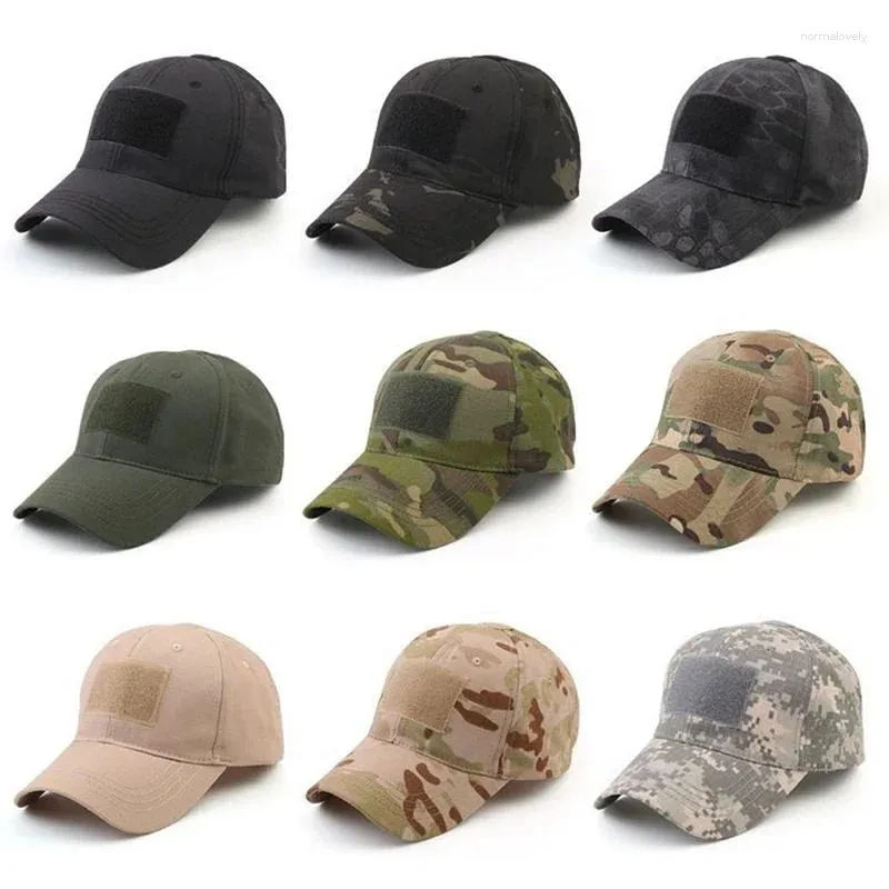 Berets camuflagem militar tático bonés de beisebol soldado combate paintball boné masculino feminino verão fivela ajustável volta golfe tênis chapéu