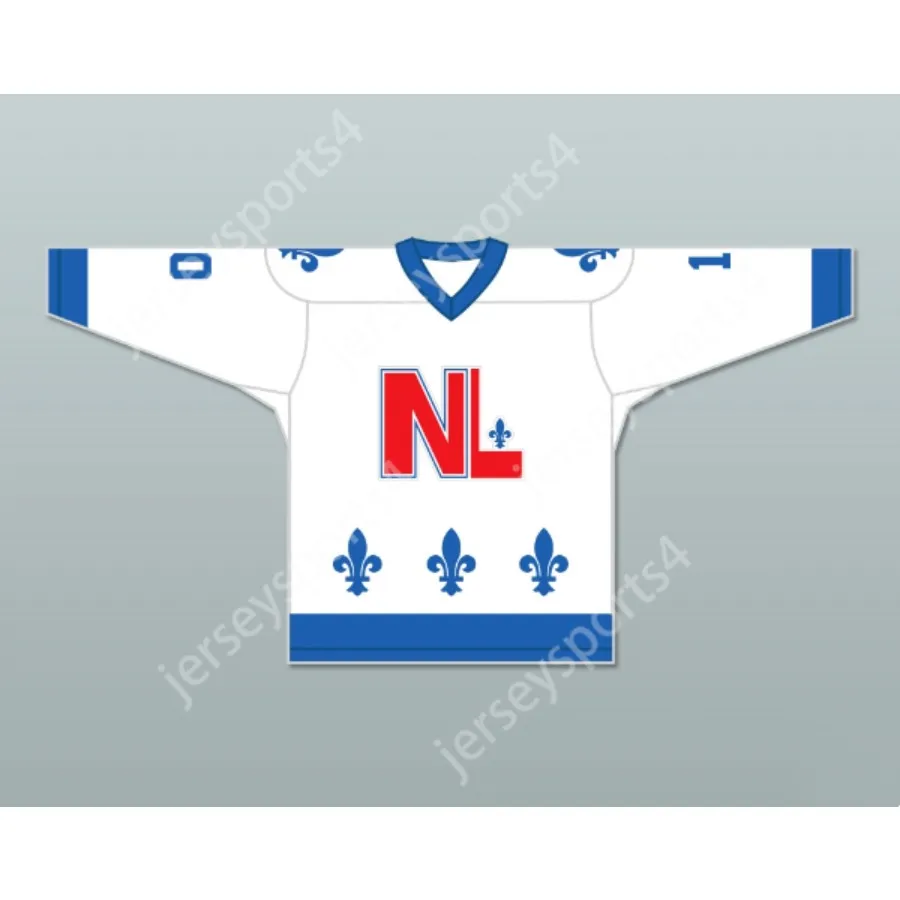 Пользовательский Renelaberge 10 Le National de Quebec Hockey Jersey Lance ET Compte Новый Top ED S-M-L-XL-XXL-3XL-4XL-5XL-6XL