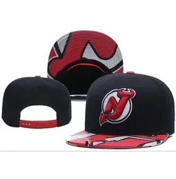Snapback Hockey New Jersey Devils Black Color Cap Team Hats Mix Match Order All Caps Top Quality Hat8612375