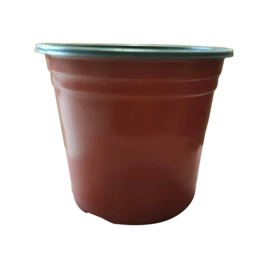 Double color flowerpot planting and seedling cultivation nutrient pot one-time thickened double color seedling pot