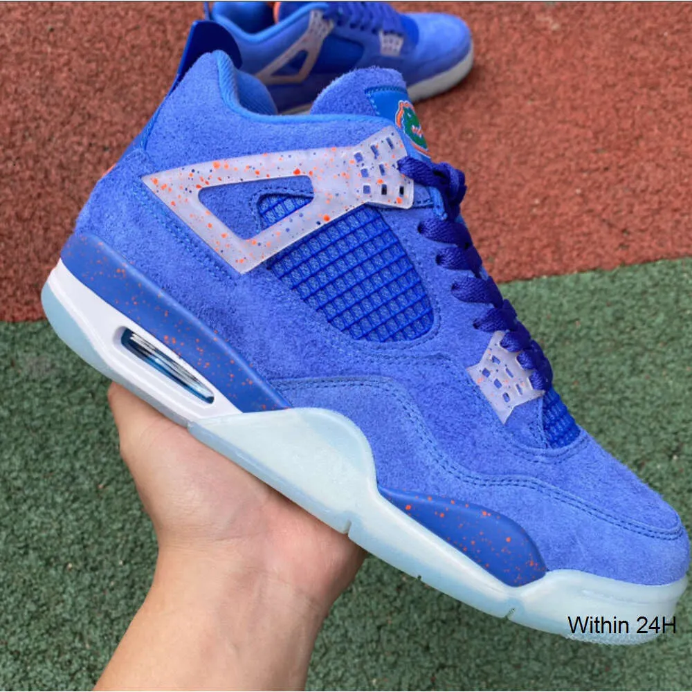 2024 Black Cat Florida Gators Jumpman 4s Basketball Shoes Man