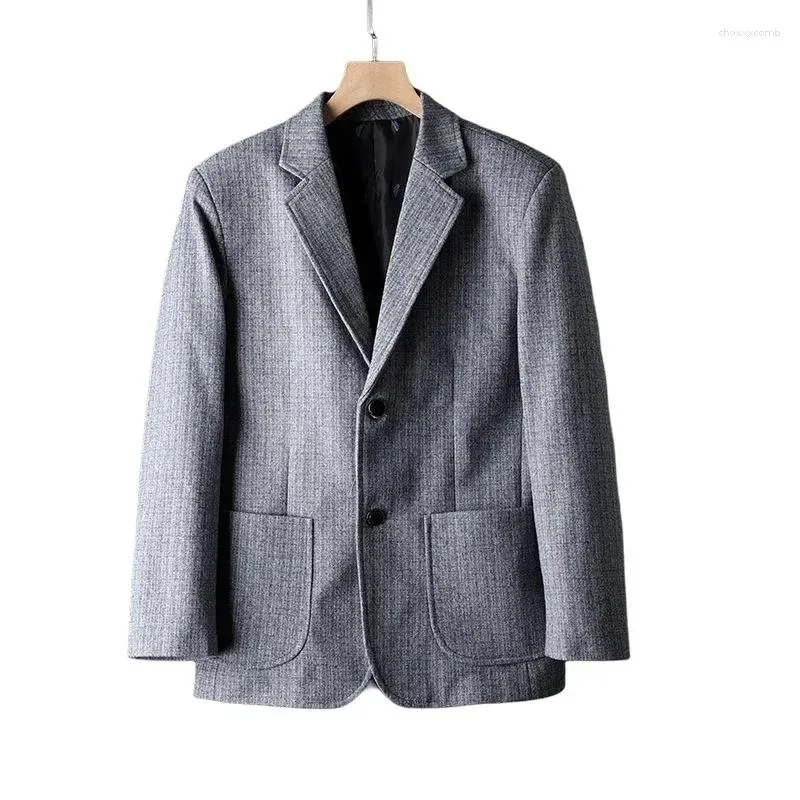 Herenpakken Hoge kwaliteit Blazer Heren Italiaanse stijl Elegant en modieus High-end minimalistisch Business Casual Gentleman Formeel passende jas