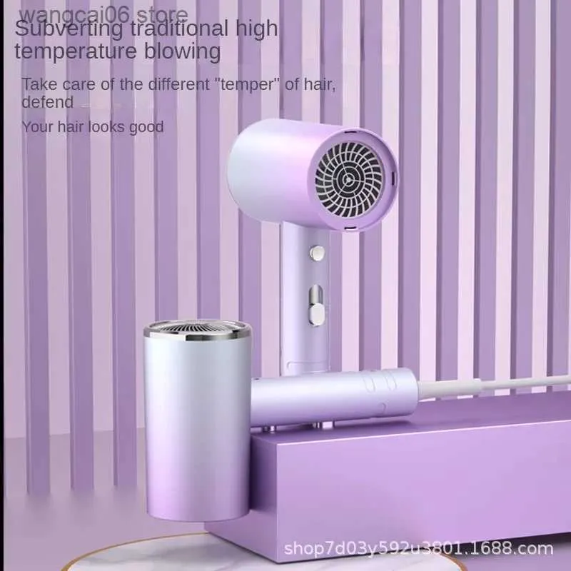 Electric Hair Dryer Hot Cold Wind Hair Dryer Hair Blue Light Quick Hairdryer Professional Blow Dryer Suitable Home Salon Blow Dryer Free Shipping T231216