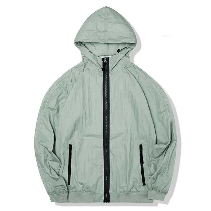 konng gonng spring and summer thin jacket fashion brand coat outdoor sun proof windbreaker Sunscreen clothing Waterproof jackets Fluffy down mon G4D9