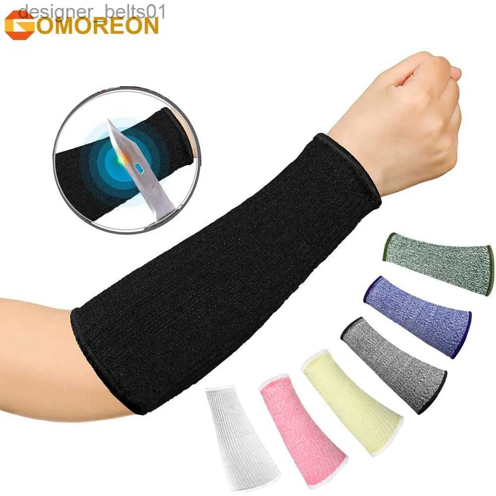 Sleevelet Arm Sleeves GOMOREON 1Pair Cut Resistant Sleeves Burn Heat Resistant Arm Sleeve Protectors Protective Forearm Sleeves Cooking GardeningL231216