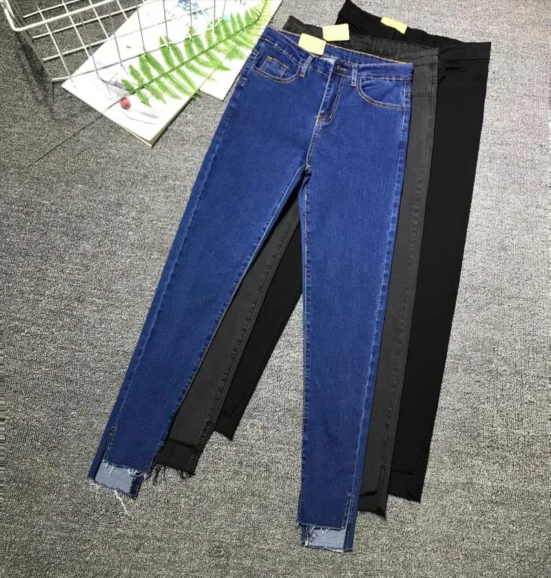 Capris barato por atacado 2018 novo outono inverno venda quente moda feminina casual calças jeans g311