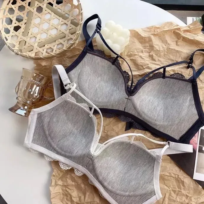 Bras Sexy Lingerie Small Breasts Gathered Sexy... From Zuo01, $8.81