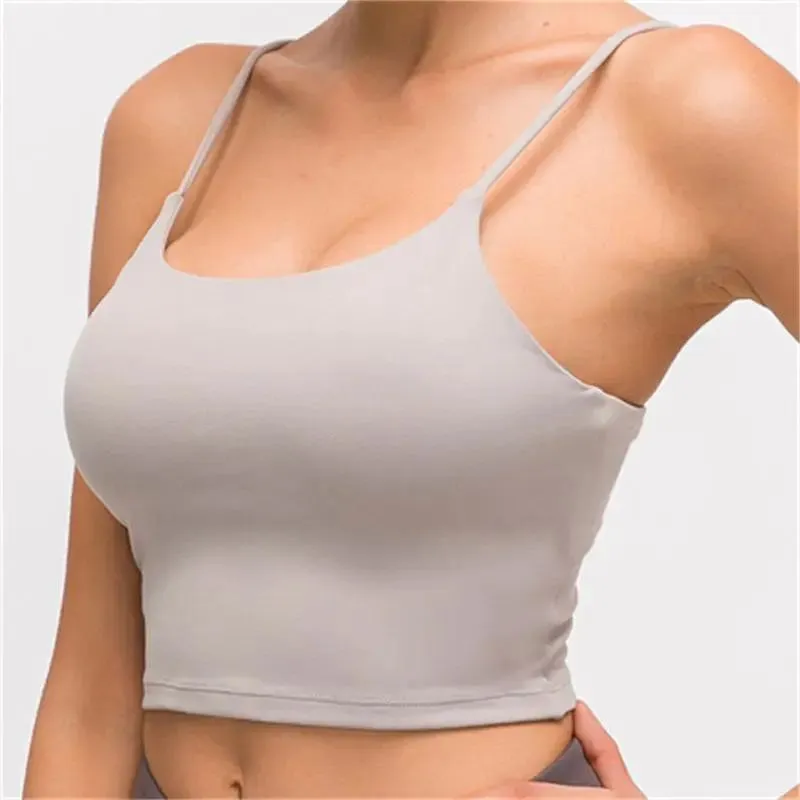 Conjunto Nepoagym LIFETIME feminino regata com prateleira sutiã embutido top crop com acolchoamento removível sutiã esportivo longline para treino e descanso