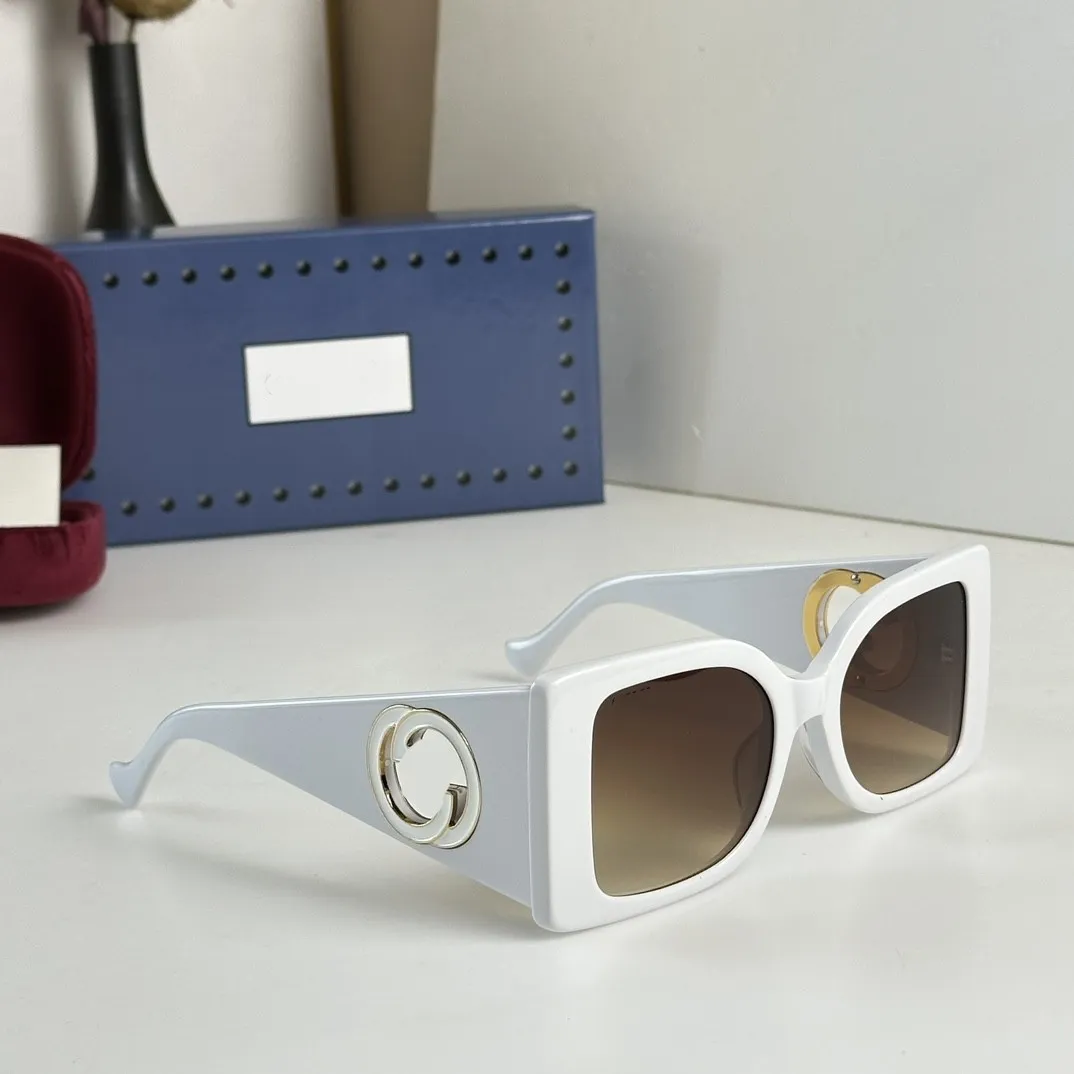 여성용 고급 패션 디자이너 선글라스 5953 Square Womens Designer Vintage Mirror Sun Glasses Superstar Eyewear UV400 선글라스 2023 New