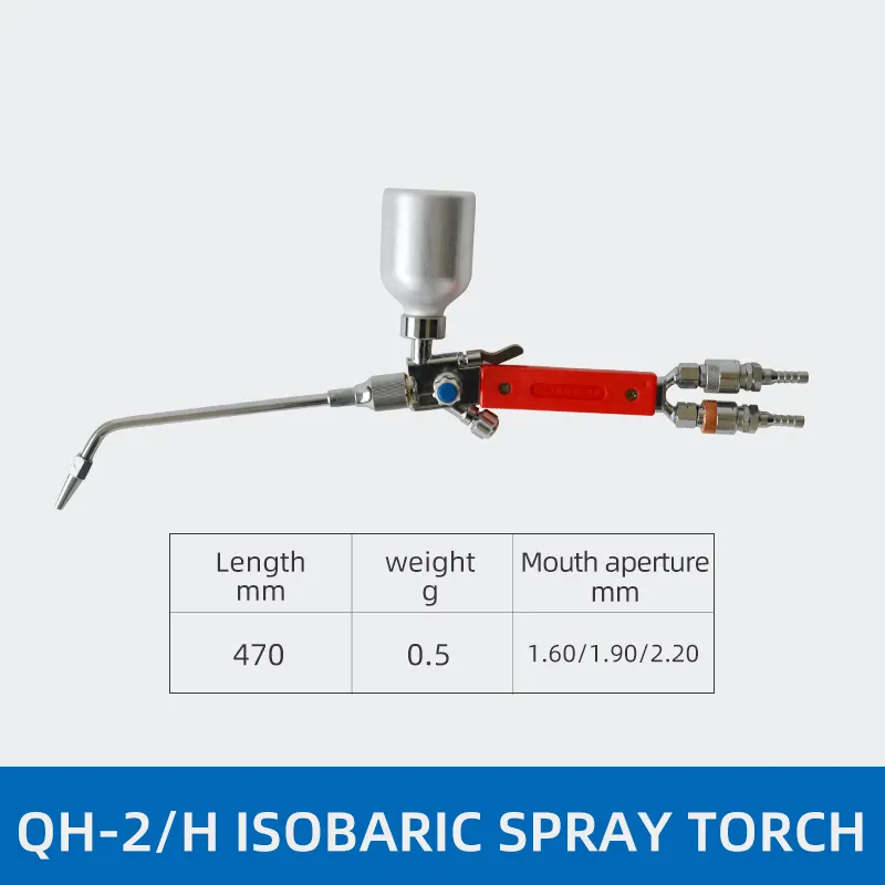 metal powder spray torch high temperature oxyacetylene spray welding torch fire spray maintenance welding minitype