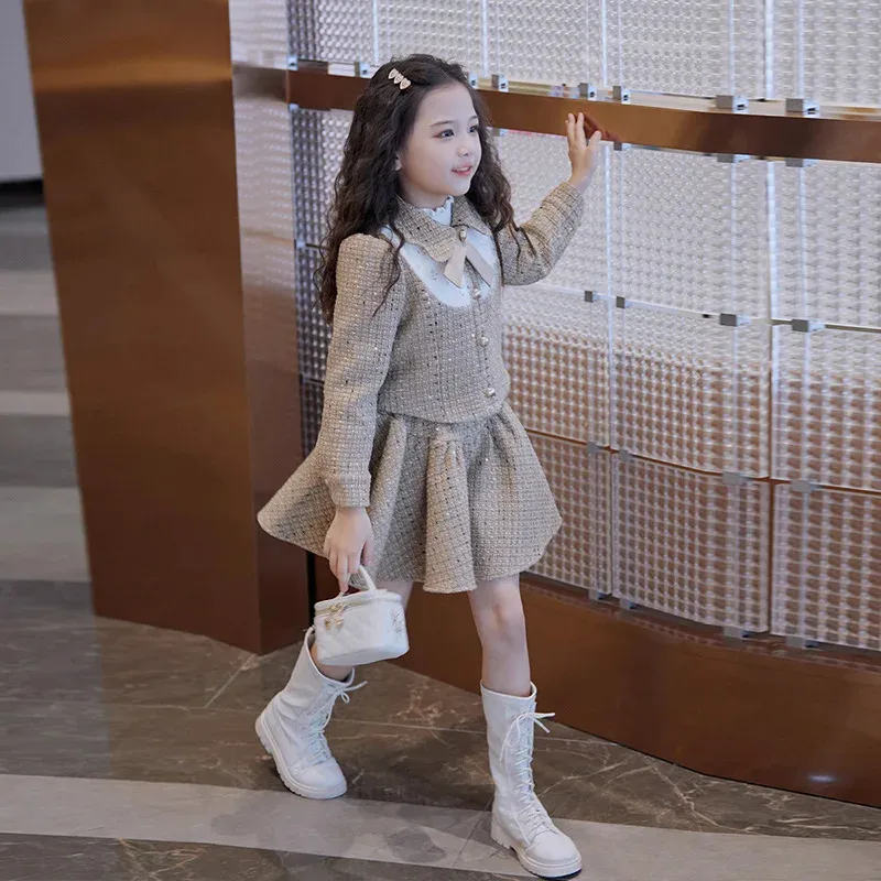 Clothing Sets Teens Girl Clothes Set Kids Boutique Suit Outfits For Girls Teenager Wear 231215 From 39 15 DHgate