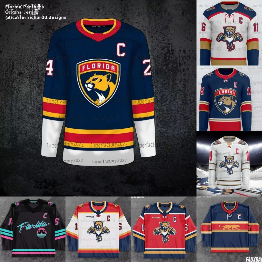 Florida Matthew Tkachuk Panther Hokey Kavramları Jersey Aleksander Barkov Sergei Bobrovsky Kevin Stenlund Aaron Ekblad Justin Sourdif Carter Verhaeghe