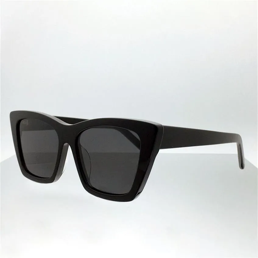 276 Mica zonnebril populaire designer damesmode retro Cat eye vorm frame bril Zomer Vrije tijd wilde stijl UV400 Bescherming co3129