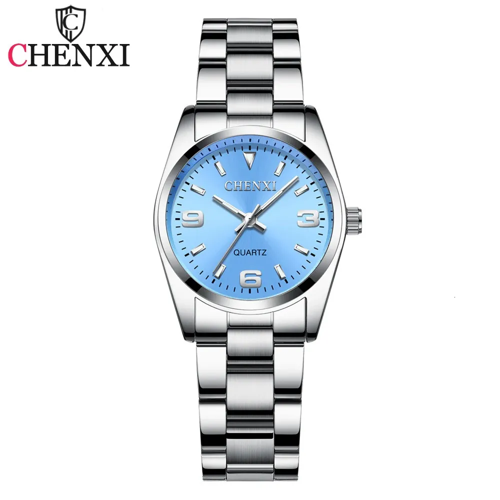 Other Watches CHENXI Fashion Casual For Women Top Luxury Brand Quartz Watch Elegant Dress Ladies Stainless Steel Wristwatches Clock 231216