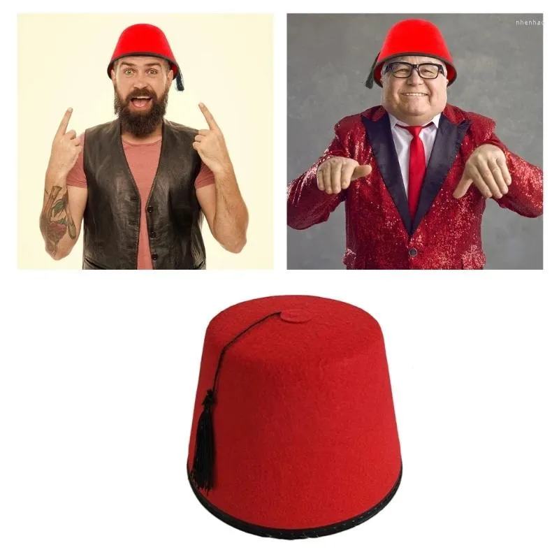 Beret Adult Felt Red Beret Adult Felt Red
