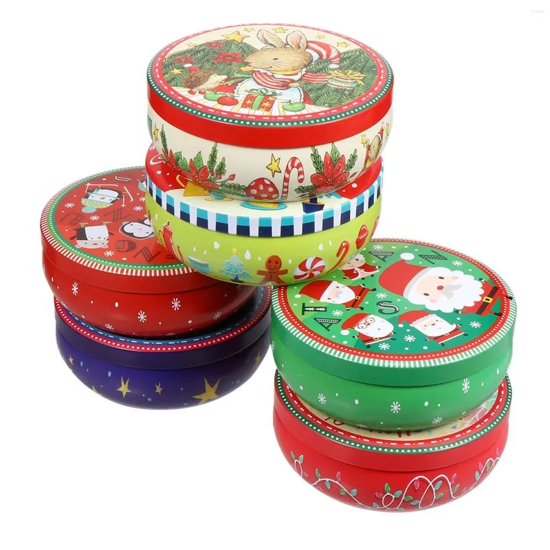 Take Out Containers Christmas Candy Box Supplies Romantic Cases Decorations Ornaments Festival Food With Lids
