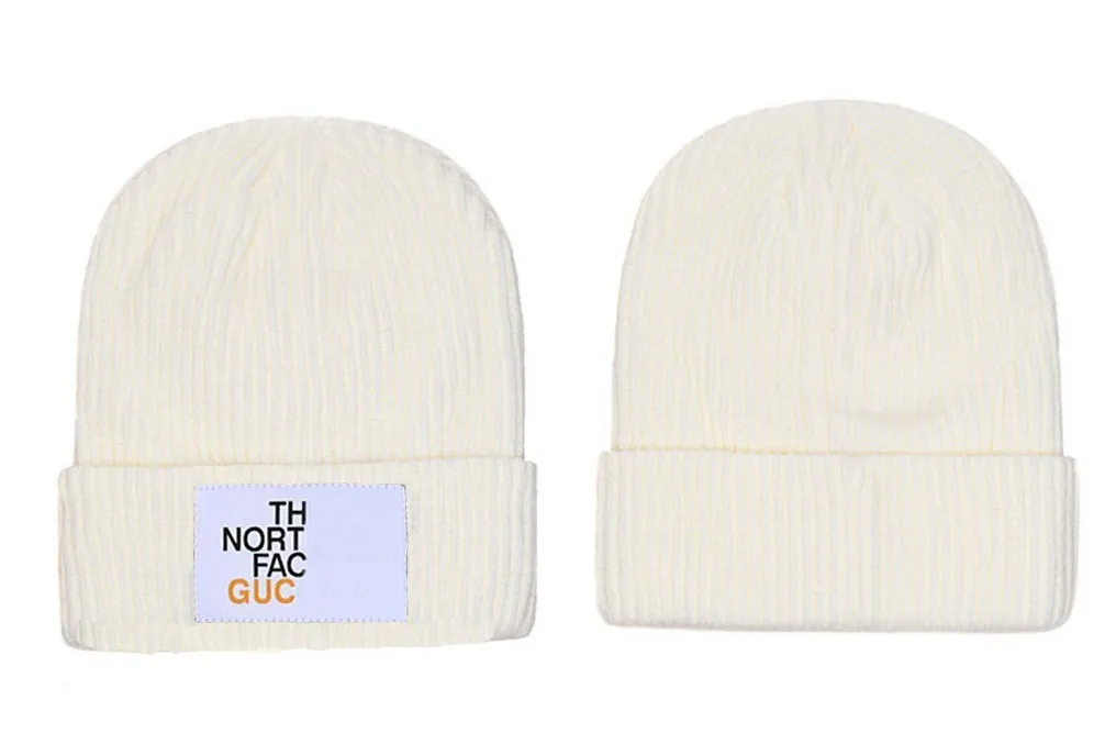 Осенне-зимняя женская вязаная шапка NRTH FECE, классический дизайнерский M Beanie Cap, мужская термошапка-бини из кроличьего меха, доступны 9 цветов NF05