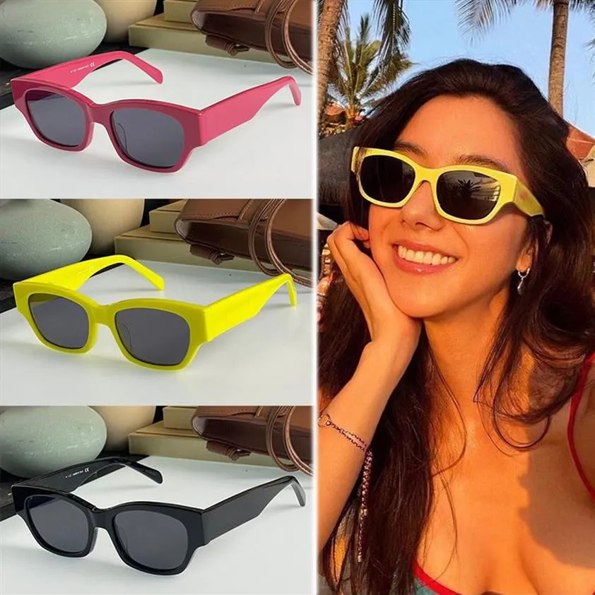 MONOCROMOS FIRMA EN LOS TEMPLOS Diseñador de la marca Gafas de sol 40197U Hombres de alta calidad Gafas Mujer Fiesta de moda de Navidad Gafas de sol UV231a