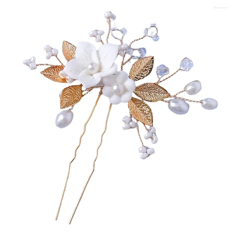 Hair Clips U Style Styling Pins Nonslip Hypo-allergenic Floral Headwear For Wife Mother Daughter Friends Colleagues