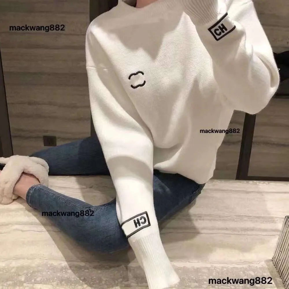 Bluzy bluzy bluzy bluzy Sweatters Designerskie marki luksusowe marki sweter litery pullover męskie bluzy haftowe dzianiny ubrania zimowe cc cc