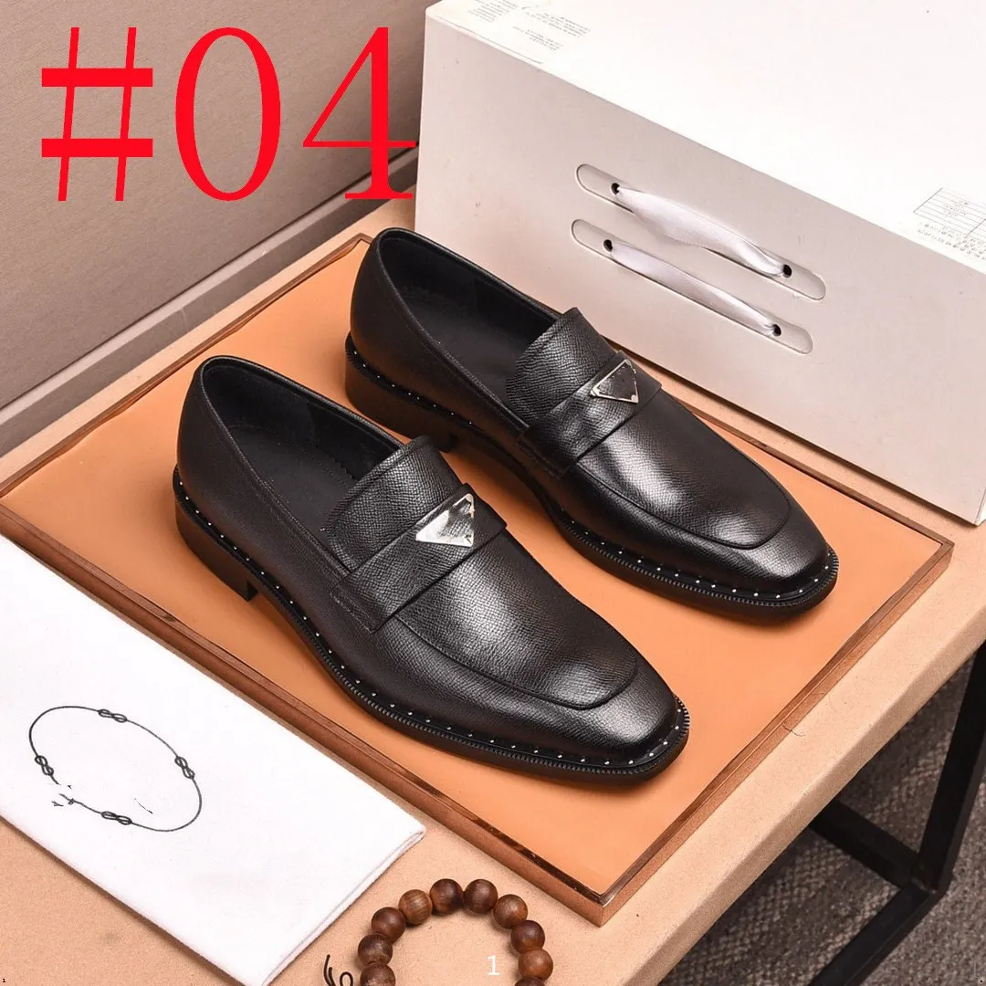 15 Style British Men Designer Dress Shoes Plus Size 38-45 Eleganta split läderskor för män Formella sociala skor Male Oxfords Hög kvalitet